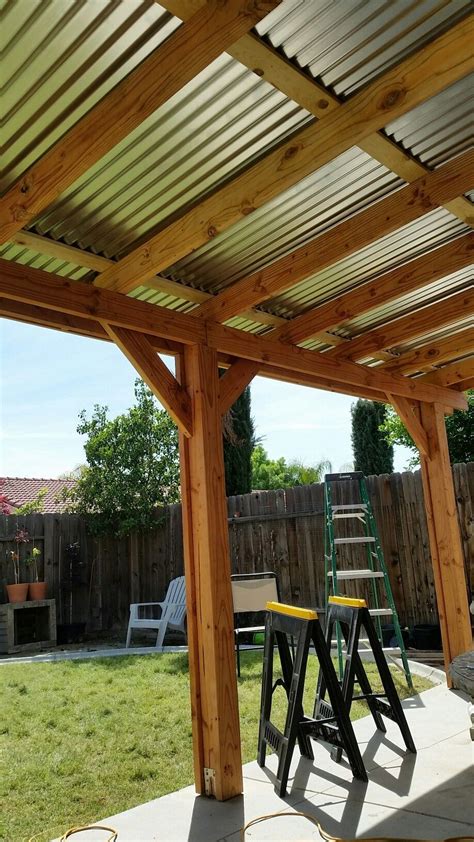 10 Things You Didn’t Know About Corrugated Metal Metal Roof Covered Patio Plans