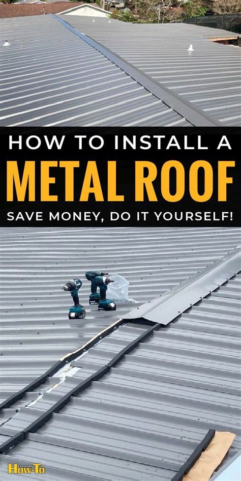 How To Save Money When Installing Parts of a Metal Roof