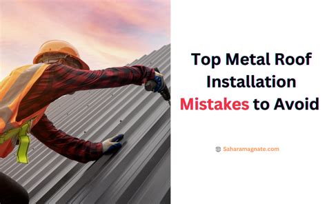 Top Mistakes To Avoid With Metal Roof Carport Installation